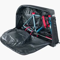 EVOC Bike Travel Bag Pro Suitable for most Cross Country, All Mountain, Enduro, Freeride, Downhill-Bikes up to 29" Gravel Road, and Triathlon-Bikes EVOC Bike Travel Bag Pro Suitable for most Cross Country, All Mountain, Enduro, Freeride, Downhill-Bikes up to 29" Gravel Road, and Triathlon-Bikes