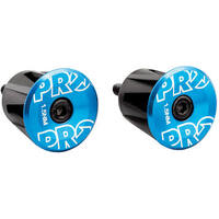 PRO Handlebar End Plugs Alloy Blue 