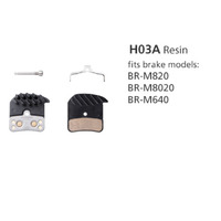 Shimano Disc Brake Pads H03A With Spring (1 Pair)