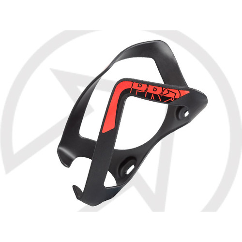 PRO Bottle Cage Alloy Black/Red PRO Bottle Cage Alloy Black/Red