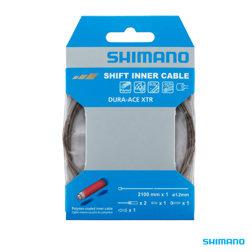 Shimano Gear Inner Cable Dura-Ace Polymer 2100mm Shimano Gear Inner Cable Dura-Ace Polymer 2100mm