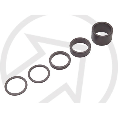 PRO Headset Spacer Set Alloy 1.1/8" (Includes 2,2,5,10,20mm spacers) PRO Headset Spacer Set Alloy 1.1/8" (Includes 2,2,5,10,20mm spacers)